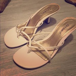 White dressy heels (2.5 inch)